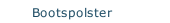 Bootspolster