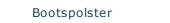 Bootspolster
